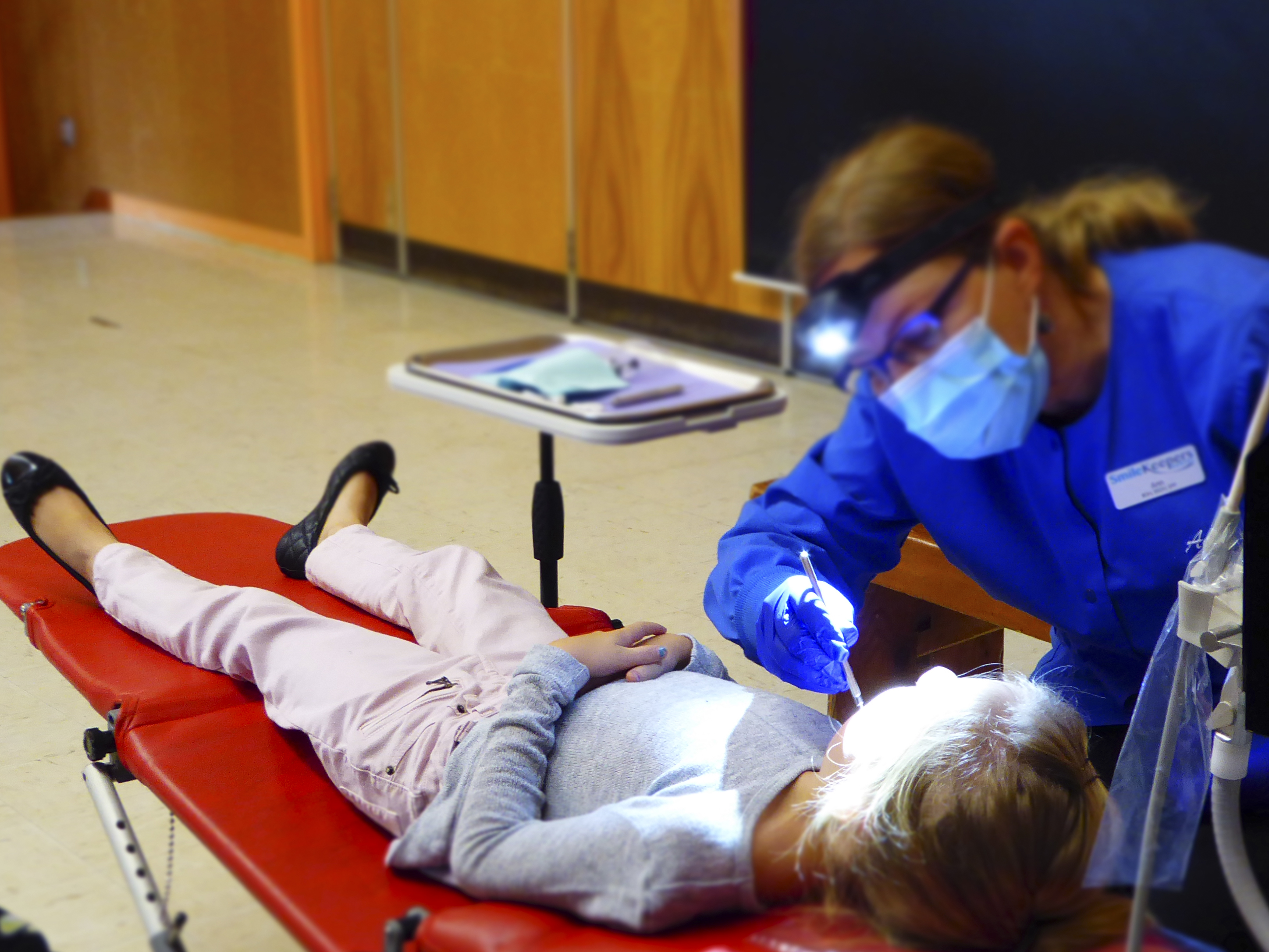 dental visits to schools
