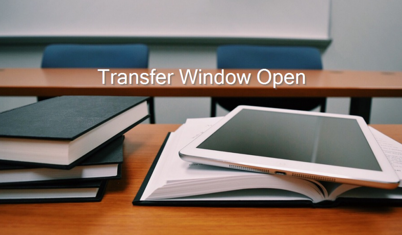 Transfer Window Open Graphic
