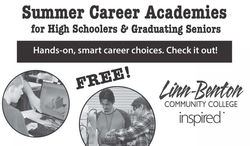 Summer Career Academics Flyer