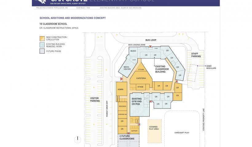 Oak Grove Elementary School Map