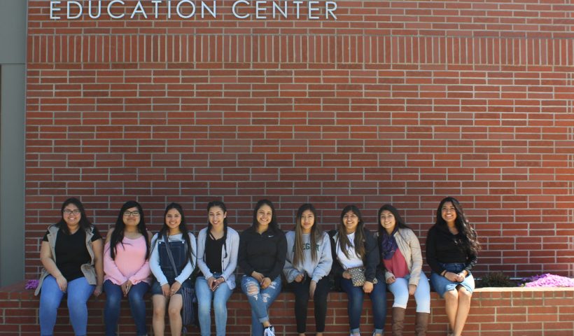 SAHS students on a tour at Western Oregon University.