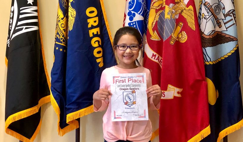 Mikayla and certificate.