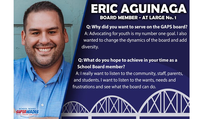 Eric Aguinaga Q&A graphic