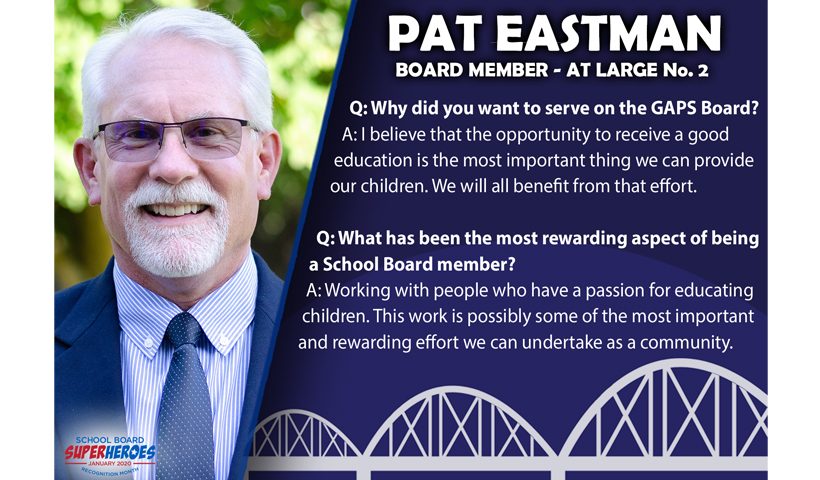 Pat Eastman Q&A graphic