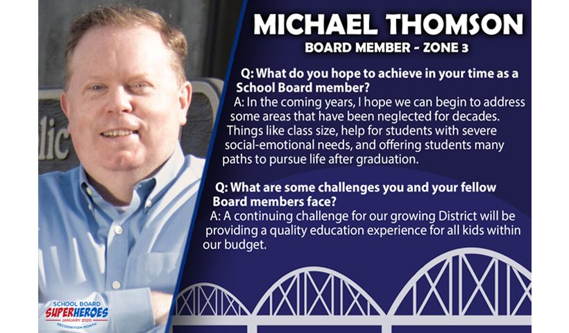 Michael Thomson Q&A graphic