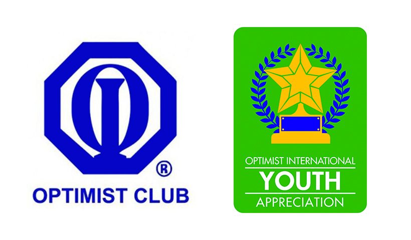 Logos for the Optimist Club and its Youth Appreciation (including text)