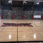 South Albany Auxiliary gym floor