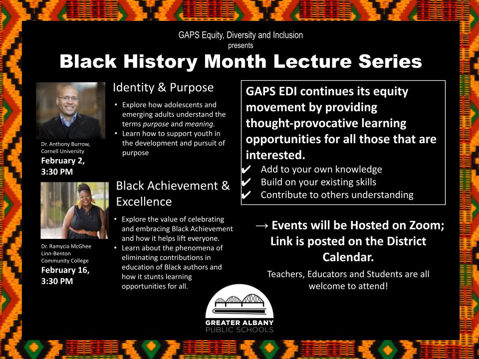 Black History month Visual