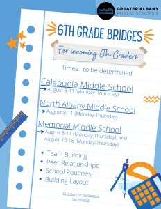 Sixth Grade Bridges 2022